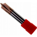 Frez ćwiartkowy wklęsły węglikowy VHM R2,5 4 pióra 6mm
